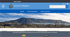 Desktop Screenshot of comune.albagiara.or.it